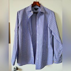 Banana Republic cotton Dress Shirt, non-iron tailored slim fit. 16-16.5, 34-35"